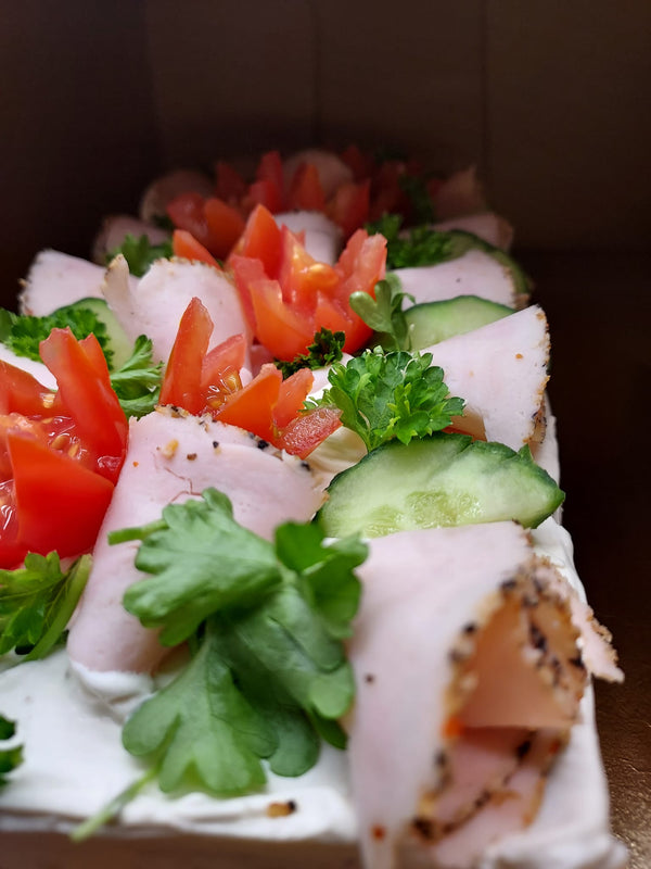 Kinkku voileipäkakku/Laktoositon